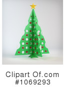 Christmas Tree Clipart #1069293 by Mopic