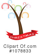 Christmas Tree Clipart #1078833 by Andrei Marincas