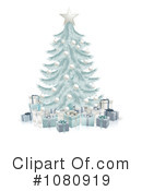 Christmas Tree Clipart #1080919 by AtStockIllustration