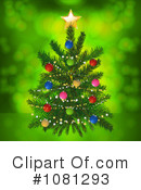 Christmas Tree Clipart #1081293 by elaineitalia