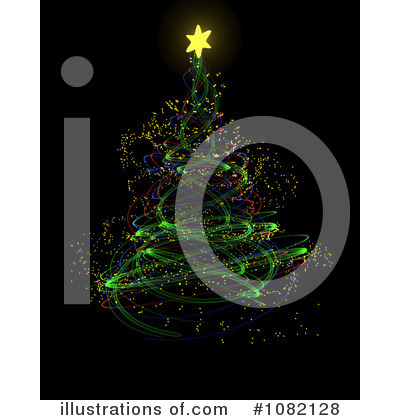 Royalty-Free (RF) Christmas Tree Clipart Illustration by KJ Pargeter - Stock Sample #1082128