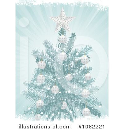 Royalty-Free (RF) Christmas Tree Clipart Illustration by elaineitalia - Stock Sample #1082221