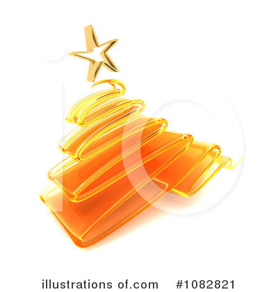 Royalty-Free (RF) Christmas Tree Clipart Illustration by KJ Pargeter - Stock Sample #1082821
