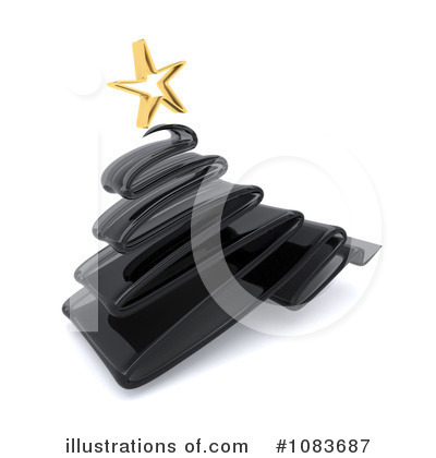 Royalty-Free (RF) Christmas Tree Clipart Illustration by KJ Pargeter - Stock Sample #1083687
