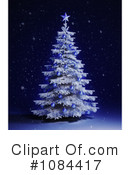 Christmas Tree Clipart #1084417 by Mopic