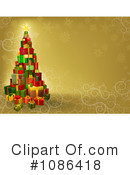 Christmas Tree Clipart #1086418 by AtStockIllustration