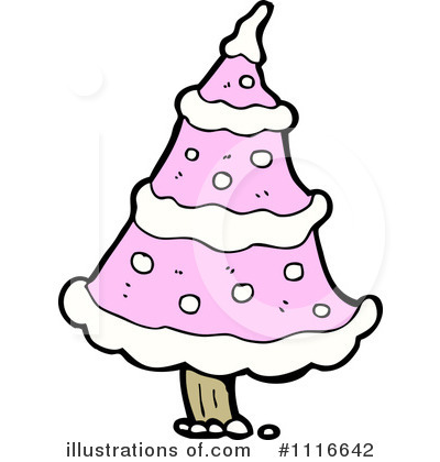 Royalty-Free (RF) Christmas Tree Clipart Illustration by lineartestpilot - Stock Sample #1116642