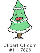 Christmas Tree Clipart #1117826 by lineartestpilot