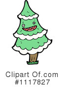 Christmas Tree Clipart #1117827 by lineartestpilot