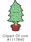 Christmas Tree Clipart #1117840 by lineartestpilot