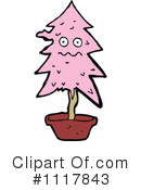 Christmas Tree Clipart #1117843 by lineartestpilot