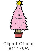 Christmas Tree Clipart #1117849 by lineartestpilot