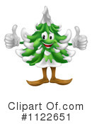 Christmas Tree Clipart #1122651 by AtStockIllustration