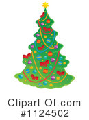 Christmas Tree Clipart #1124502 by visekart