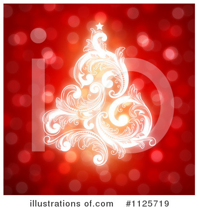 Royalty-Free (RF) Christmas Tree Clipart Illustration by elena - Stock Sample #1125719