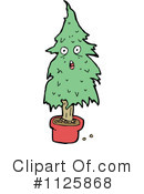 Christmas Tree Clipart #1125868 by lineartestpilot