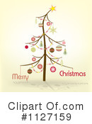 Christmas Tree Clipart #1127159 by dero