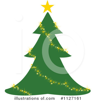 Royalty-Free (RF) Christmas Tree Clipart Illustration by dero - Stock Sample #1127161