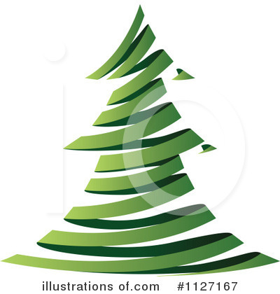 Royalty-Free (RF) Christmas Tree Clipart Illustration by dero - Stock Sample #1127167
