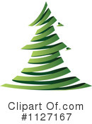 Christmas Tree Clipart #1127167 by dero