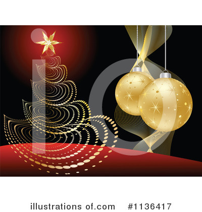 Christmas Bulb Clipart #1136417 by Andrei Marincas