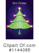 Christmas Tree Clipart #1144085 by Paulo Resende