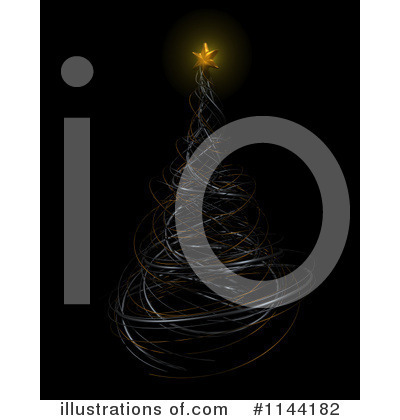Royalty-Free (RF) Christmas Tree Clipart Illustration by KJ Pargeter - Stock Sample #1144182