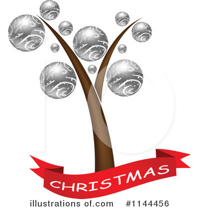 Royalty-Free (RF) Christmas Tree Clipart Illustration by Andrei Marincas - Stock Sample #1144456