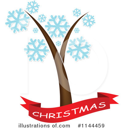 Royalty-Free (RF) Christmas Tree Clipart Illustration by Andrei Marincas - Stock Sample #1144459