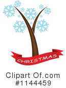 Christmas Tree Clipart #1144459 by Andrei Marincas
