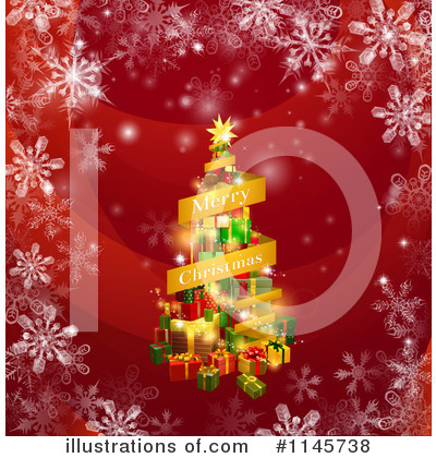Royalty-Free (RF) Christmas Tree Clipart Illustration by AtStockIllustration - Stock Sample #1145738