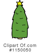 Christmas Tree Clipart #1150050 by lineartestpilot