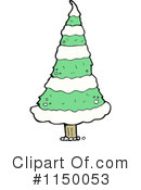 Christmas Tree Clipart #1150053 by lineartestpilot