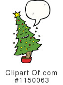 Christmas Tree Clipart #1150063 by lineartestpilot