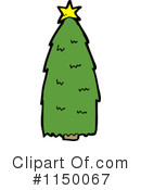 Christmas Tree Clipart #1150067 by lineartestpilot