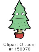 Christmas Tree Clipart #1150070 by lineartestpilot