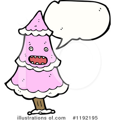 Royalty-Free (RF) Christmas Tree Clipart Illustration by lineartestpilot - Stock Sample #1192195