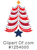Christmas Tree Clipart #1254000 by Cherie Reve