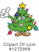 Christmas Tree Clipart #1272968 by Dennis Holmes Designs
