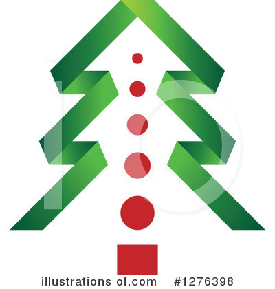 Royalty-Free (RF) Christmas Tree Clipart Illustration by Lal Perera - Stock Sample #1276398