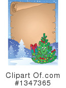 Christmas Tree Clipart #1347365 by visekart