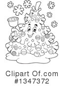 Christmas Tree Clipart #1347372 by visekart