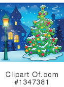 Christmas Tree Clipart #1347381 by visekart
