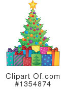 Christmas Tree Clipart #1354874 by visekart