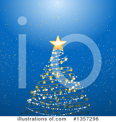Royalty-Free (RF) Christmas Tree Clipart Illustration by elaineitalia - Stock Sample #1357296
