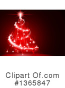Christmas Tree Clipart #1365847 by dero