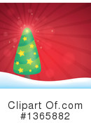 Christmas Tree Clipart #1365882 by visekart