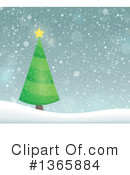 Christmas Tree Clipart #1365884 by visekart