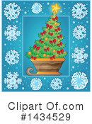 Christmas Tree Clipart #1434529 by visekart
