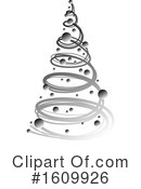 Christmas Tree Clipart #1609926 by dero